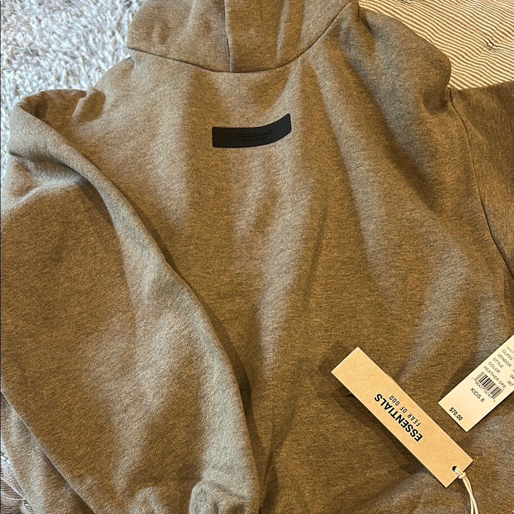 Essentials Tan Sweatshirt Casual Comfort